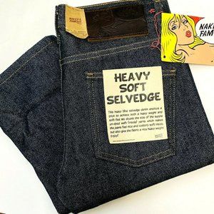 Naked & Famous Selvedge Jeans Men's 32X36